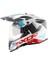 X-Cross X1 Dual Visor Kask Beyaz-Kırmızı 2