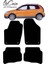 Vw Polo Cross 2002-2009 Uyumlu Lacasa Velur Halı Paspas 1