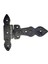 Antika Tarz Dekoratif Pirinç Kuyruklu Düğmeli Menteşe No1 - 117X142 Mm, Oksit 1