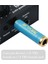 Rexlis Jack 3.5 Ila 6.35 Amplifikatör Hoparlör Için Mikrofon Ses Fişi Aux Kablosu 3.5 mm Kriko - 6.35 mm Elektro Gitar Adaptör (Yurt Dışından) 4