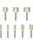 8pcs 6mm Shank Freze Kesici Ahşap Karbür Yönlendirici Bit Temizleme Alt Bit Ahşap Aracı Seti (Yurt Dışından) 1