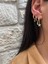 Xuping Zirkon Taşlı 3 Lü Set Yıldız Model Halka Gold Küpe 1