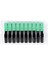 10PCS Sc/apc Fiber Optik Konektörü Gömülü Tek Mod Bileşen Fiber Optik Hızlı Konektör Black + Yeşil (Yurt Dışından) 3