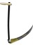 Komple Tırpan - Metal Saplı 6 Parça Set - Ahşap Elcik 75 cm 1