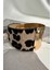 Altın Rengi Metal Detay Leopar Desen Bileklik (22CM) 2