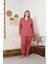 Desenli Kadın Pijama Takımı 3397 1