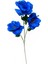 Yapay Çiçek Gül Demet 3 Lü 80 cm Mavi 2
