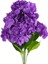 Yapay 5 Dallı Ortanca Demeti 50 cm Mor 3