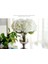 Yapay 5 Dallı Ortanca Demeti 50 cm Beyaz 5