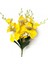Yapay Çiçek Islak Orkide Demet 5 Dal 40 cm Sarı 1