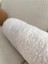 Peluş Silindir Yastık Beyaz 2