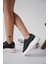 Grace Arkası Taşlı Siyah Kadın Sneaker 3