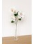 Yapay Çiçek Gül Demet 3 Lü 80 cm Beyaz 1