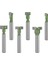 Anahtar Deliği Yönlendirici Bitleri Seti 1/4 Inç Şafak Yönlendirici Bit Seti 6 Adet Yönlendirici Bit Seti 1/4 ve 5/16 ve 3/8 ve 9/11 ve 1/2/5 Inç Bıçak Çapı (Yurt Dışından) 1