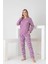 Desenli Kadın Pijama Takımı 3101 2