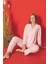 Desenli Kadın Pijama Takımı 1355 1