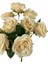 Yapay Çiçek 10 Gül Büyük Boy Demet 40CM Yavruağzı 2