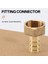 Altın Pirinç Fitting 10MM Hortum Barb 1/2 &quot;npt Dişi Iplik Düz Konektör (Yurt Dışından) 4