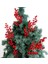 Yapay Çiçek Kokina Uzun Dal 63CM Yılbaşı Çiçeği Red Berry 3