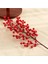 Yapay Çiçek Kokina Uzun Dal 63CM Yılbaşı Çiçeği Red Berry 5