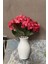 Yapay Lüx 5 Dallı Islak Ortanca Demeti 45 cm Kırmızı 3