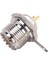 Uhf Dişi SO239 Jack Bulkhead Lehim Panel Montajı Rf Düz Konnektör, Gümüş (Yurt Dışından) 1