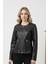 Kadın Siyah Deri Ceket 1