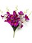 Yapay Çiçek Islak Orkide Demet 5 Dal 40 cm Mor 1