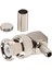 Bnc Erkek Fiş RG58 RG400 RG400 RFC195 Rf Coax Adaptör Konnektörü, Gümüş (Yurt Dışından) 3