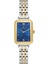 Davıd Guner Sarı Beyaz Kaplamalı Mavi Kadranlı Kadın Kol Saati DG-8725LA-D3 8