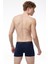Erkek Lacivert Pamuk Elastan Boxer 075 3