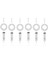 6pcs Süblimasyon Rüzgar Spinner Açık Dekor, Açık Havada Rüzgar Çanları, Anne Kadınları Için Alüminyum Tüplerle Dışarı Için Rüzgar Çanları (Yurt Dışından) 1