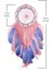 Dream Catcher El Yapımı Geleneksel Renkli Tüy Rüya Kağıdı, Decor-B Için Ev Duvar Dekorasyon Zanaat Süsü Asılı (Yurt Dışından) 5