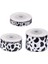 3pcs Beyaz Siyah Inek Baskı Kablolu Kenar Şerit Şerit Şeritler Sarma Şeridi Hayvan Baskı Şeridi Dıy Crafts Party (Yurt Dışından) 2