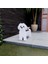 Çizgi Film Evcil Köpek Flowerpot Monte Edilebilir Köpek Saksı Pot Evcil Köpek Irkları Bahçe Potu Diy Çiçek Ekici Ev Dekor Süs, Bir (Yurt Dışından) 4