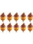 10PCS Acorn Balonlar Folyo Bebek Duş Doğum Güz Sonbahar Şükran Parti Dekorasyonları (Yurt Dışından) 1