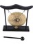 Masaüstü Gong - Feng Shui Pirinç Gong Stand ve Mallet, Hassas Çin Ev Dekoru, Çin Zodyak ile Masaüstü Süsleme (Yurt Dışından) 2