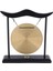 Masaüstü Gong - Feng Shui Pirinç Gong Stand ve Mallet, Hassas Çin Ev Dekoru, Çin Zodyak ile Masaüstü Süsleme (Yurt Dışından) 5