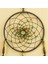 El Yapımı Dreamcatcher Çift Yüzük Dairesel Net Tavus Kuşu Tüy Rüzgar Çanları Araba Iç Kolye Ev Odası (Yurt Dışından) 3