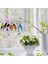 Bir Tel Üzerinde Çok Renkli Kuşlar Yüksek Lekeli Bahçe Suncatcher Kuşlar Askıda Şube Suncatchers Kolye Evi, B (Yurt Dışından) 5