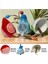 2pcs Kuş Şarkısı Bell Kuş Şarkısı Çan Rüzgar Chime Kuş Şarkısı Bell Bahçe Dekor Asma Rustik Rüzgar Zil Parçaları, A (Yurt Dışından) 3