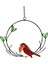 Pencere Asılı Yay Pencere Dekorasyonu Çok Renkli Kuş Suncatcher Asılı Dekorasyonlar Boyalı Pencere Dekorasyonları (Yurt Dışından) 1