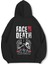 Unisex Sweatshirt Oversize Hoodie Face Death 1