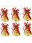 12PCS Petek Çan Çan Kolye Kapı Askı Çanları Xmas Ağacı Çan Noel Çelenk Süsleme Noel Dekor Çelenk (Yurt Dışından) 1
