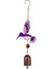 Lekeli Kuş Suncatcher, Kuş Kristal Top Prizmaları Asılı Kristal Süsleme Mor Çanlar (Yurt Dışından) 1
