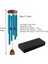 Gümüş Metal Windchime Alüminyum Rüzgar Çantası Rüzgar Çanları 6 Çubuk Çanlar Ev Dekorasyon Zanaat Açık Bahçe Veranda (Yurt Dışından) 4