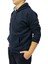 Lacivert Kapşonlu Kanguru Sweatshirt 1