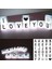 Buffer® 10LU Lightbox Işıklı Harf Mesaj Panosu Dekoratif Harf Işık Zinciri 1
