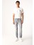 Daniel Ice Grey Straight Fit Jean Pantolon-Ice Grey 1