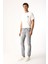 Daniel Ice Grey Straight Fit Jean Pantolon-Ice Grey 2